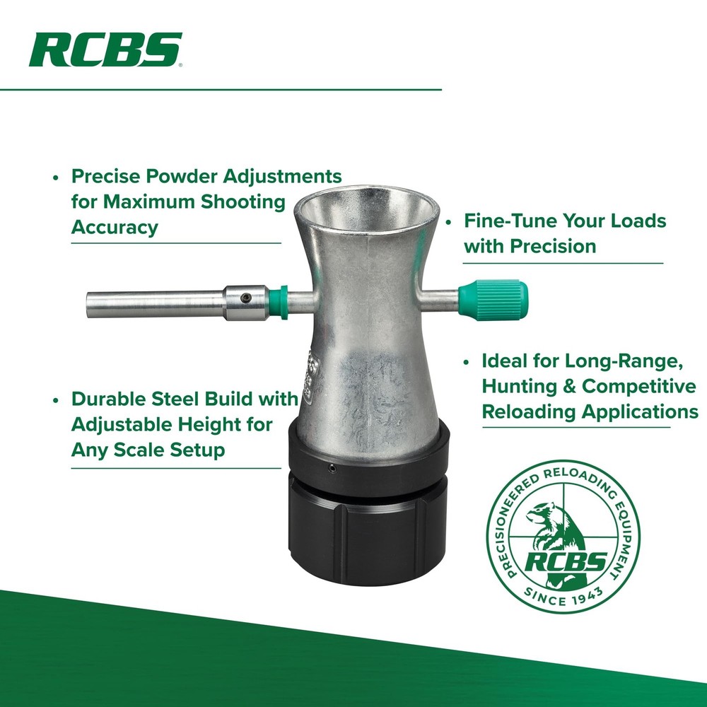 RCBS Powder Trickler - 9089 , Green