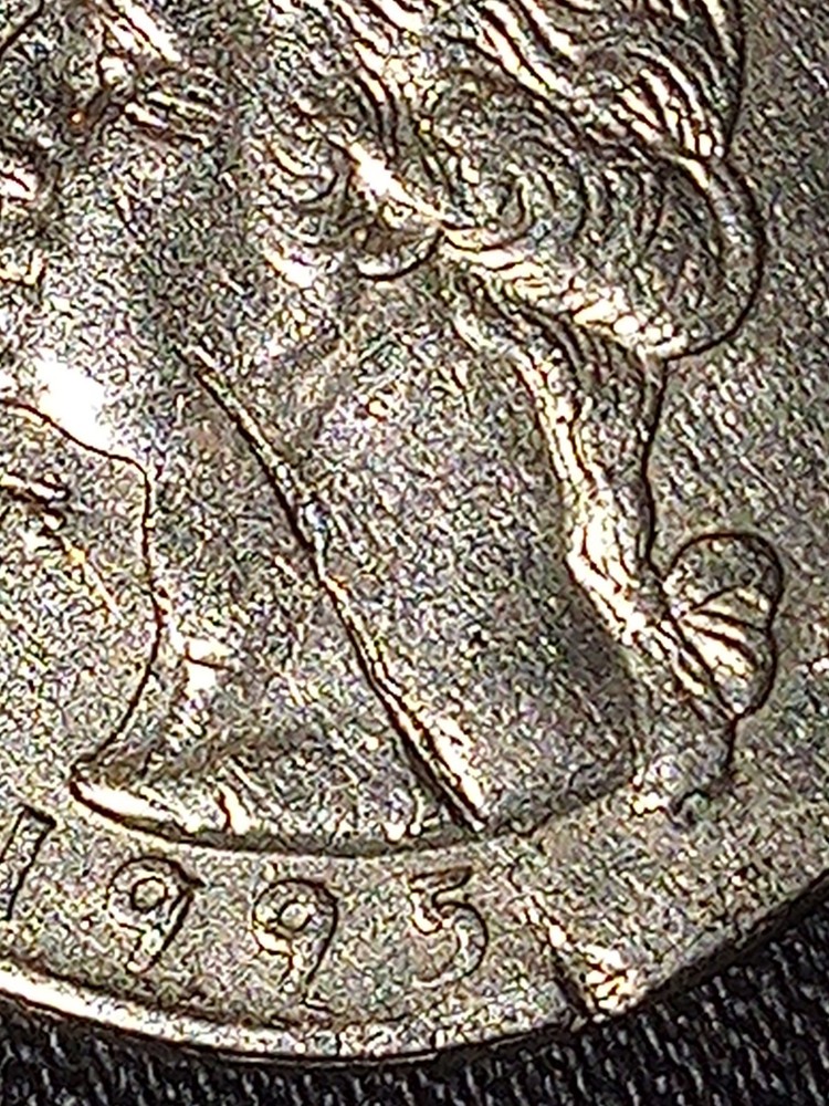 1995 error quarter George Washington