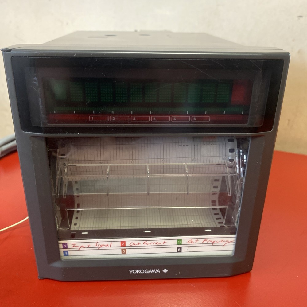 Yokokawa Process Recorder 436006 Digital Chart Recorder