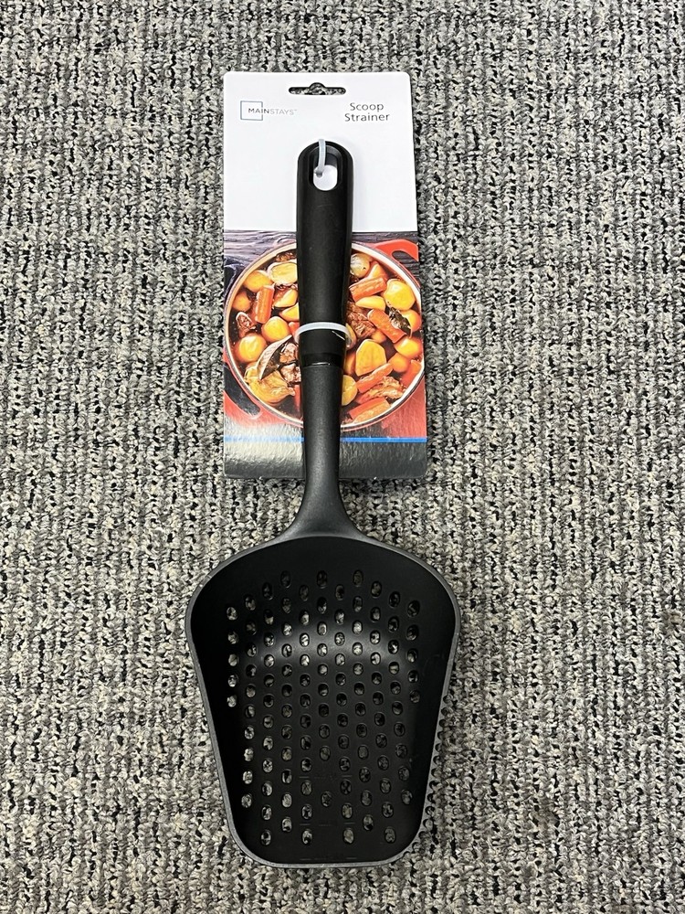 Mainstays Scoop Strainer NEW