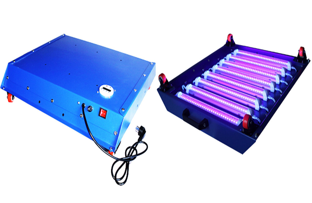 TECHTONGDA 110V Screen Printing Upper Push and Pull LED Movavle Exposure Unit