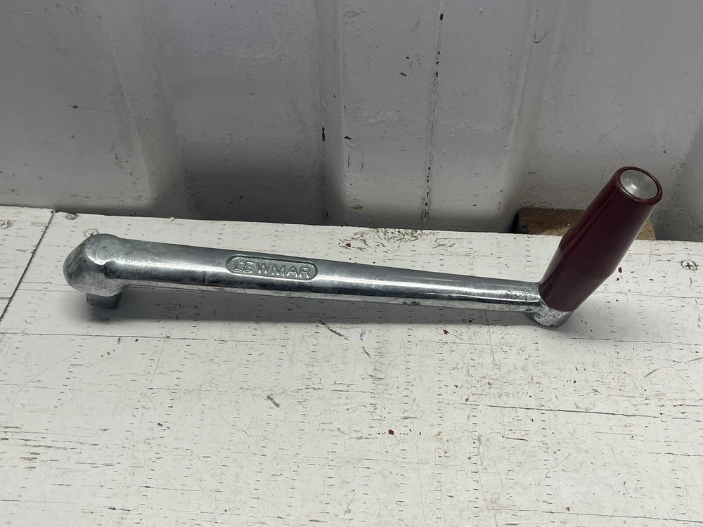 Chromed Brass Lewmar Sailboat Winch Handle
