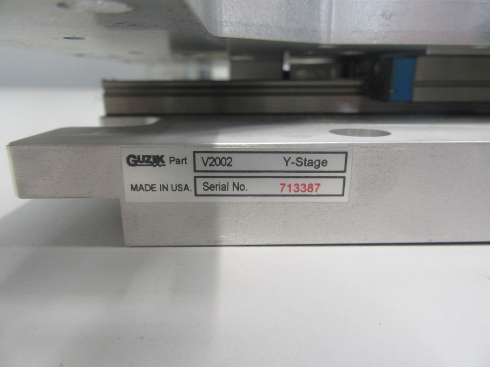 Precision Linear Stage Platform Aluminum Motion Y Linear Stage Guzik V2002