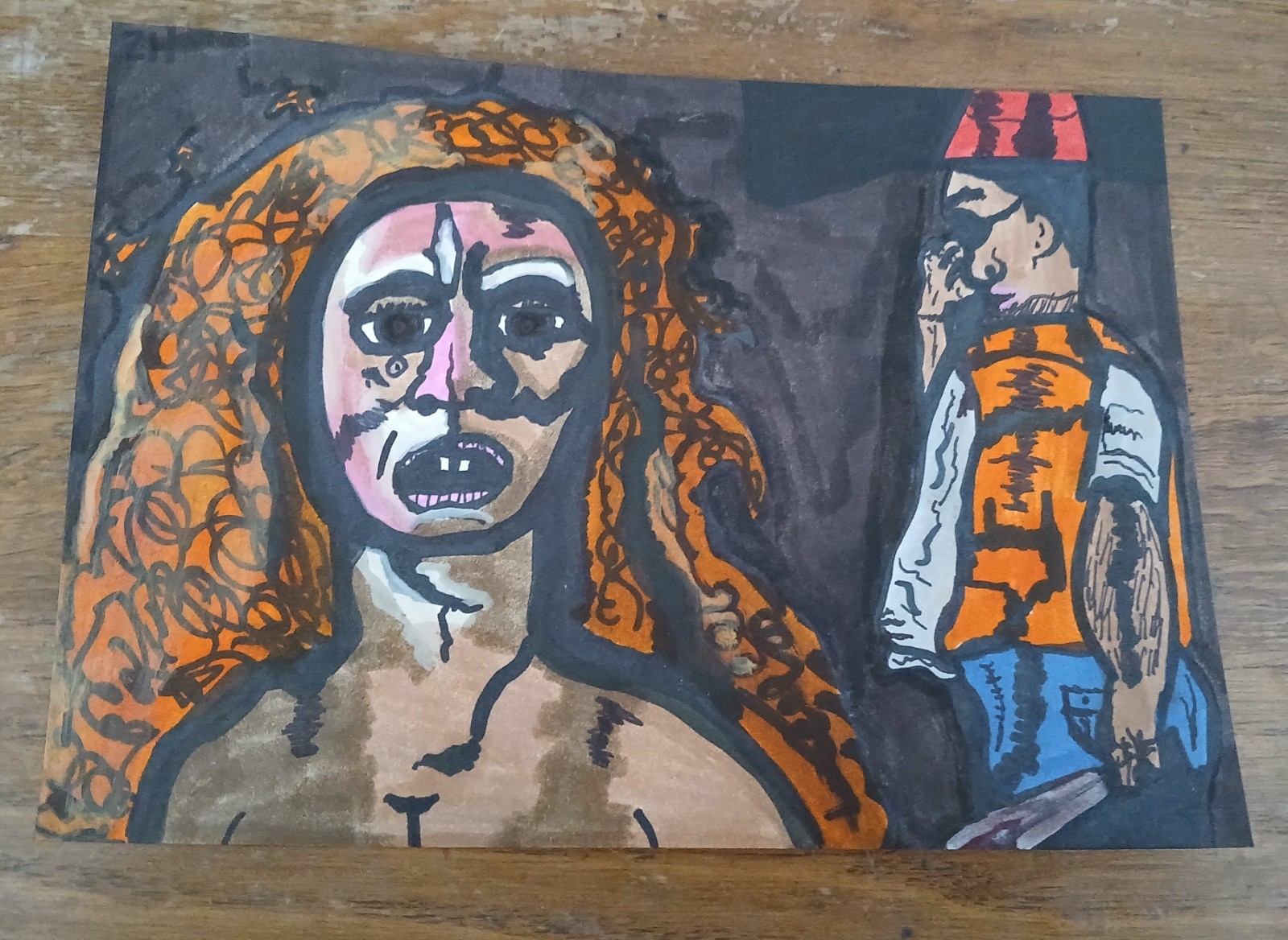 Drawings Reserved For Kevin Just Before Dawn Horror