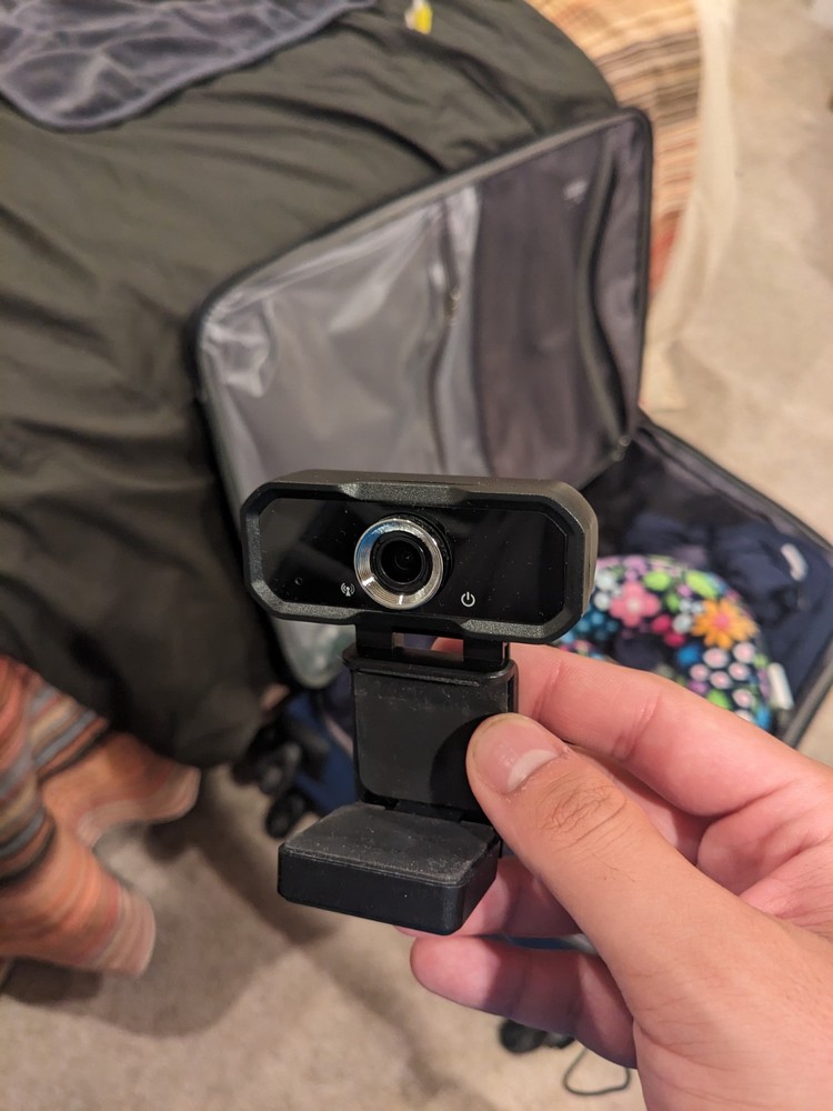 Logi HD 1080P USB Wired Clip-On Video Webcam Camera