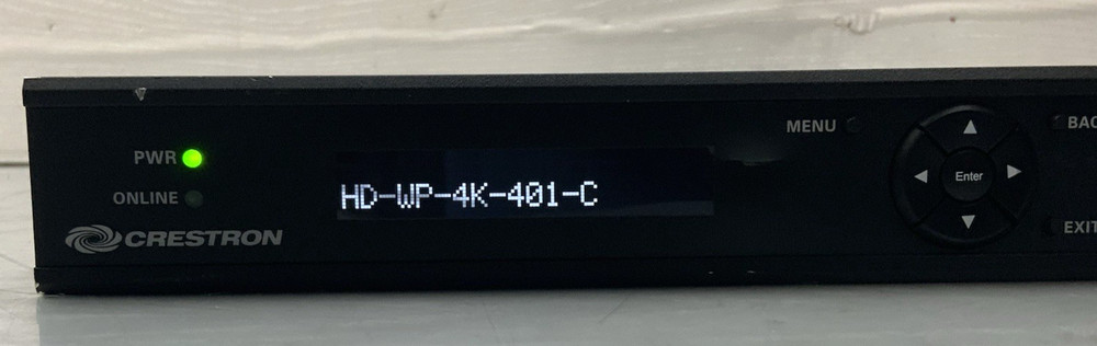 Crestron 4K Multi-Window Video Processor HDBaseT & HDMI Outputs | HD-WP-4K-401-C