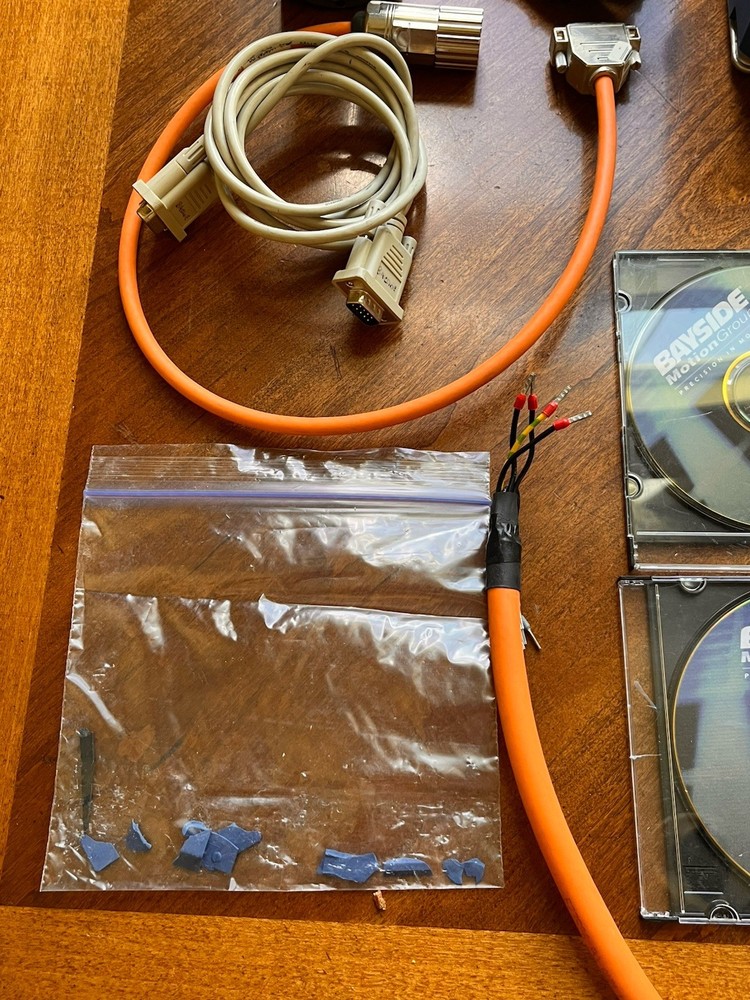 Parker Bayside IDRIVE Bds021e111 Controller Module W/ Bayside BM060-1C1D1 Motor