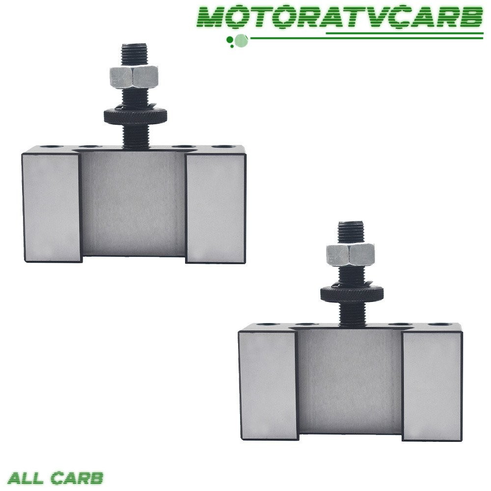 ALL-CARB 2Pcs AXA #1 250-101 Quick Change Tool Post Turning Facing Holder