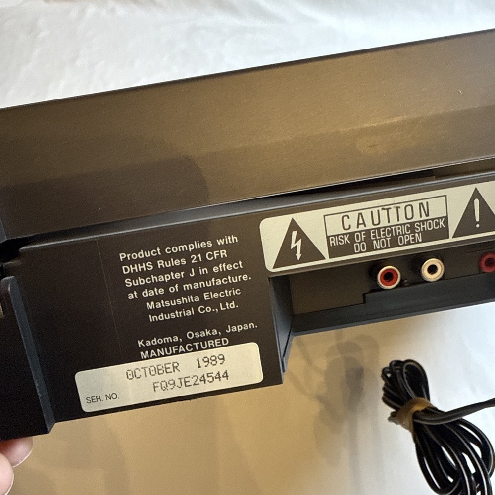 Technic SL-PC10 Multi Compact Disc Player - 5 Disc Changer Works Sounds Great 🔥