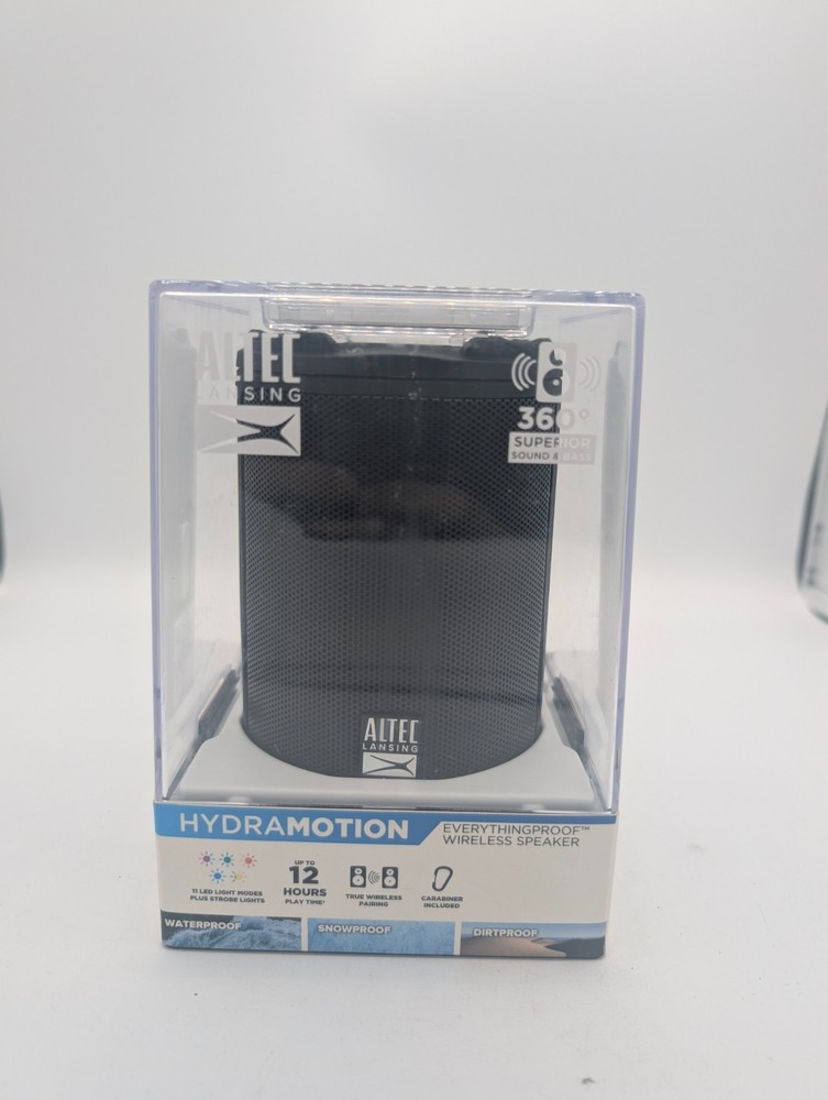 Altec Lansing HydraMotion EverythingProof Wireless Bluetooth Waterproof-Open Box