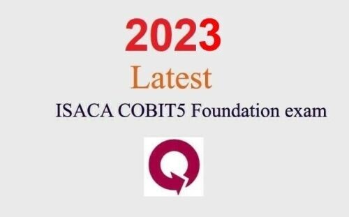 ISACA COBIT5 Foundation dump GUARANTEED (1 month update)