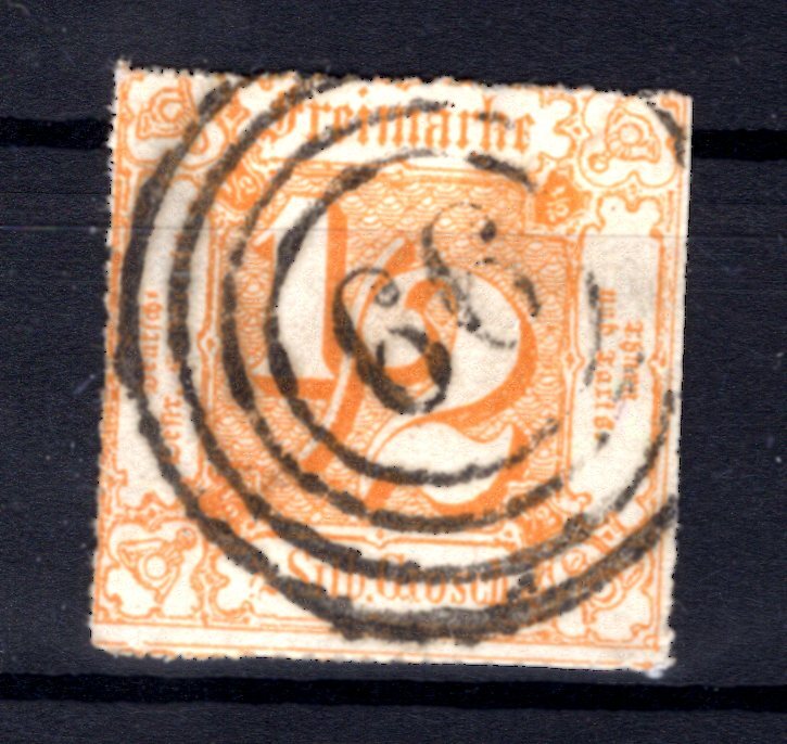 Taxis 37 Impeccable Postmarked (AA8863