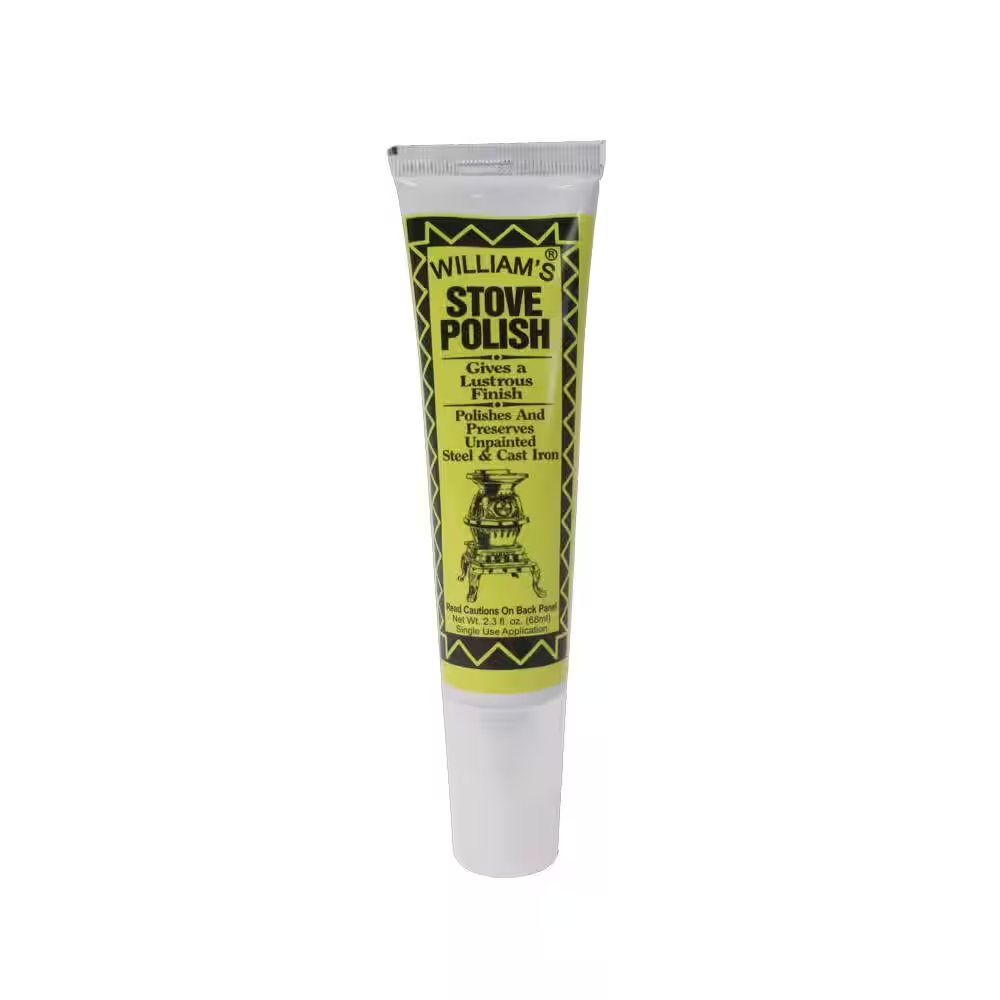 2.3 oz. William's Stove Polish Paste Tube