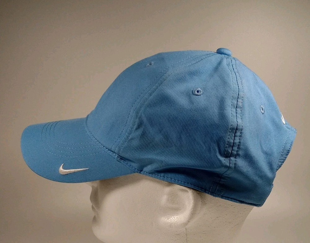 NIKE GOLF Pinnacle Hat Light Blue Baseball Cap Adjustable OSFM Lightweight