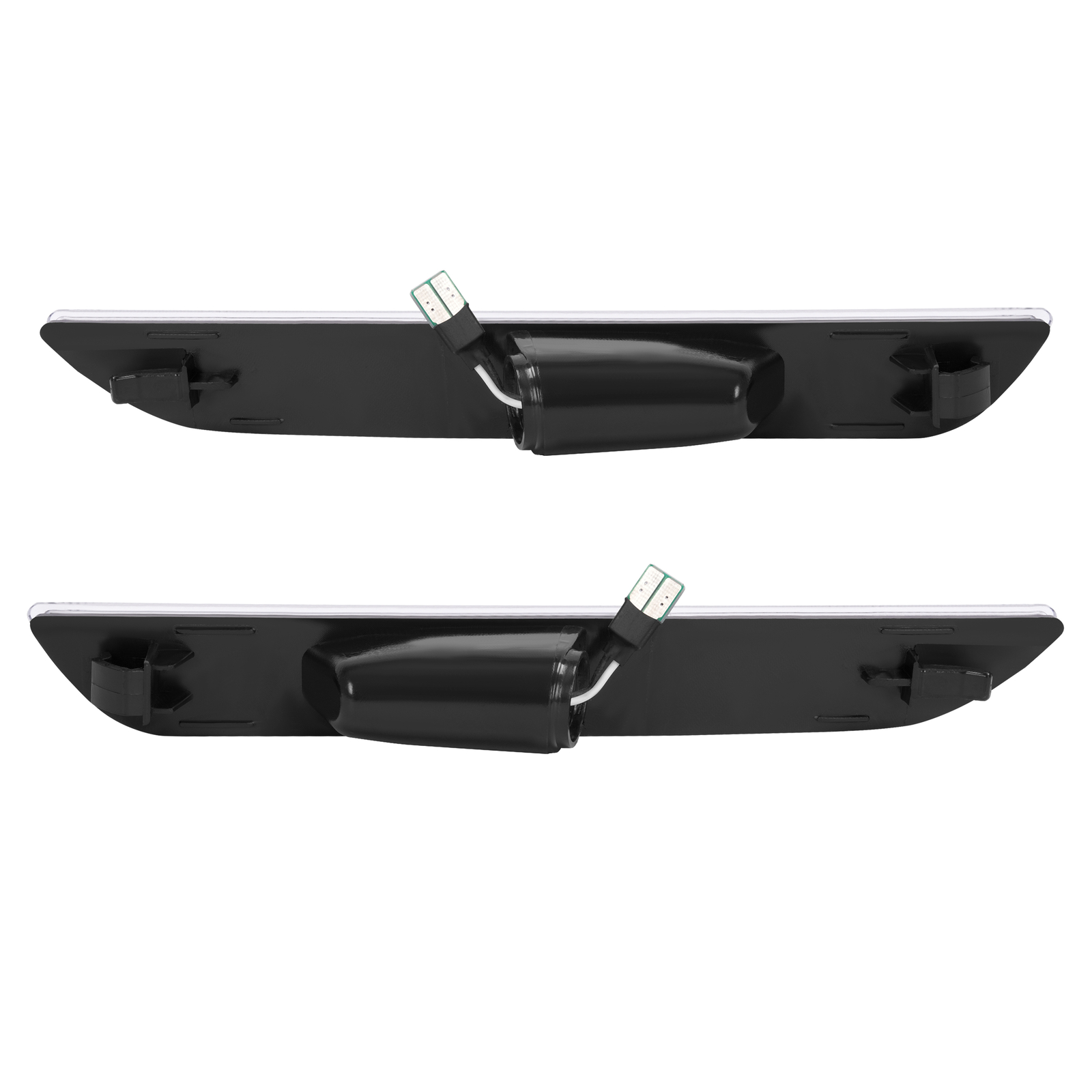 Rear Clear LED Side Marker Lights Bumper Lamps For Ford Mustang 2015-2023 LH&RH