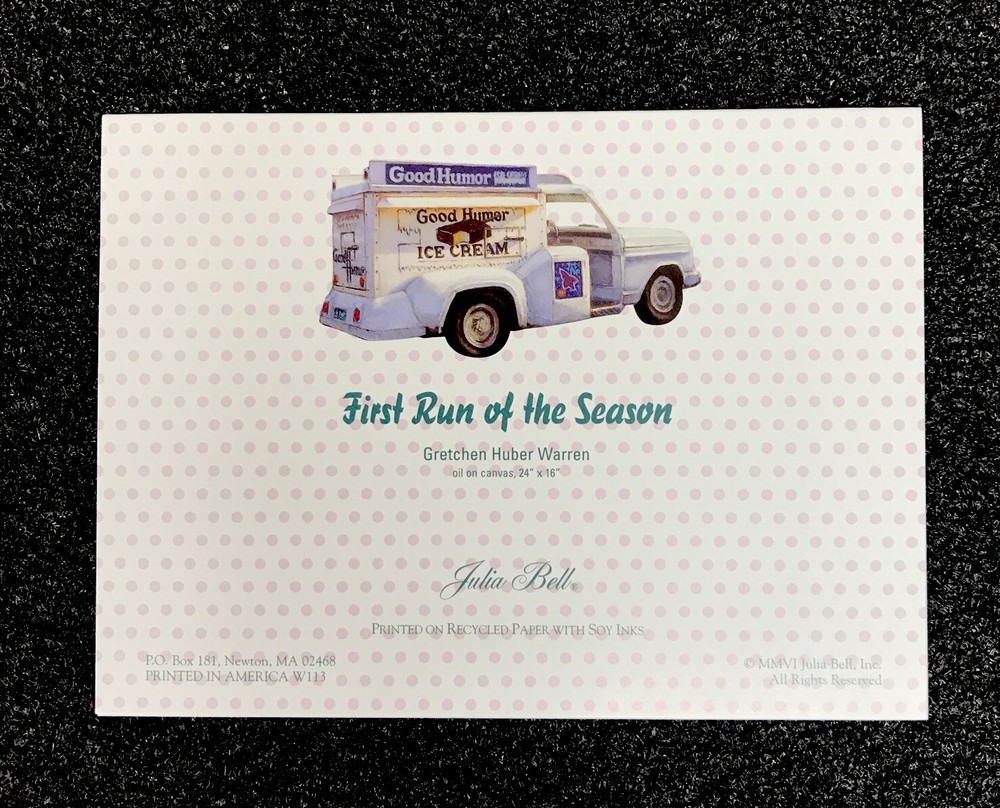 Julia Bell “Sweet Memories” Note Cards 2 Patterns 5 Each New