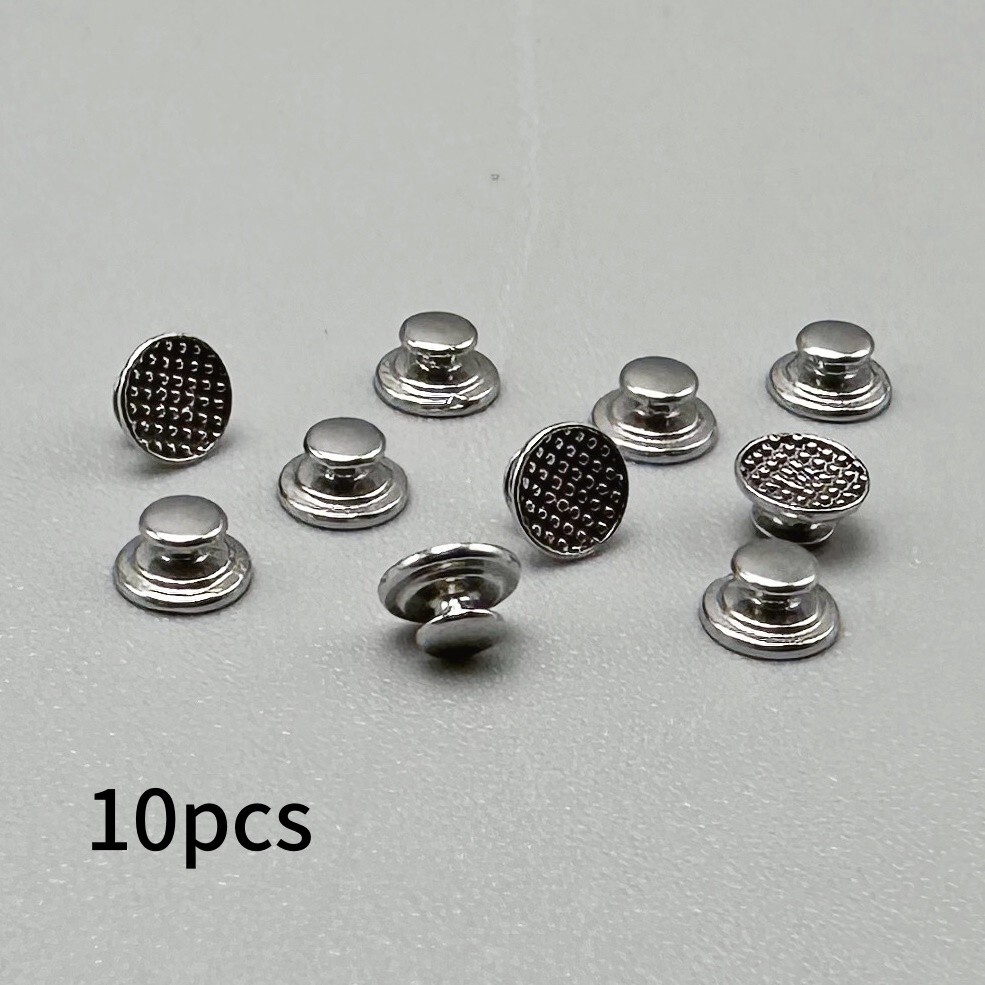 Dental Orthodontic Bondable Lingual Button Mesh Base Crimpable Hook Button Chain