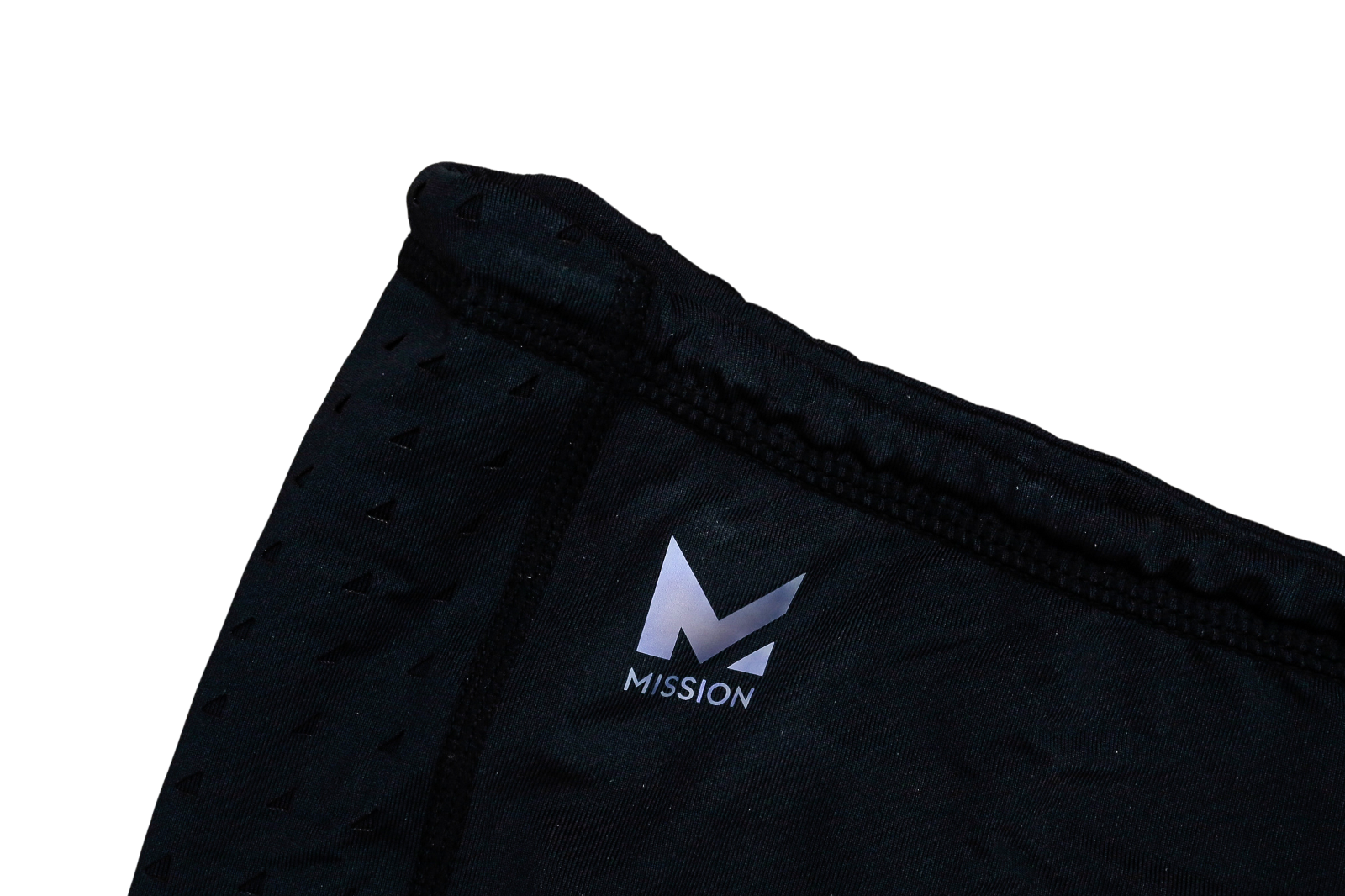 Mission All Season Adjustable Reusable Gaiter Black - Machine Washable, UPF 50