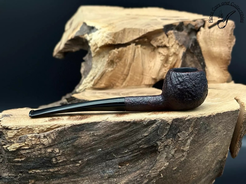 Comoy's Sandblast 336C Apple Shaped Smoking Pipe