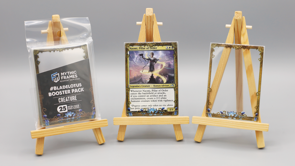 Printed Inner Sleeves for Magic: the Gathering Creatures - BladeLotus design