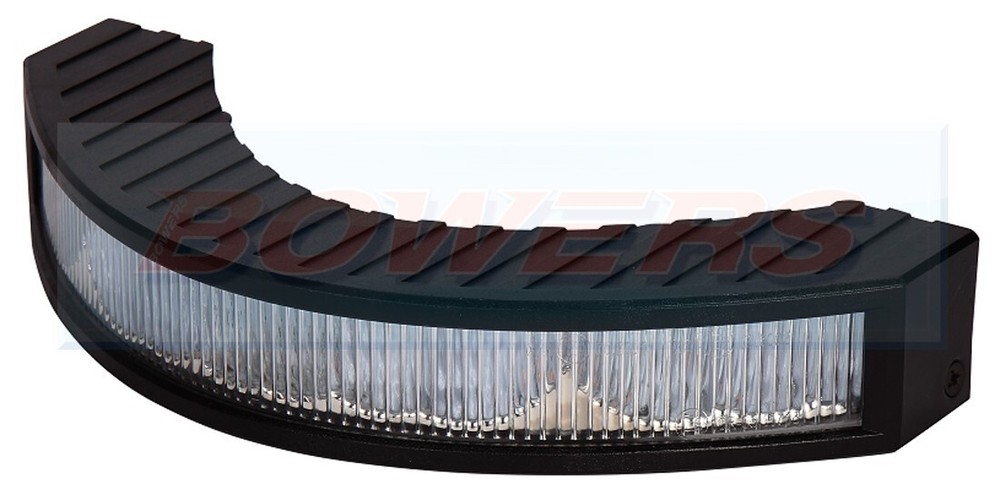 12x LED CORNER AMBER/ORANGE STROBE WARNING LIGHT/LAMP R65 26x FLASH PATTERNS