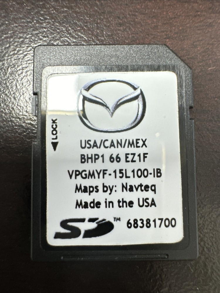 Mazda GPS Map Data Navigation System  CX-5 BHP166EZ1F