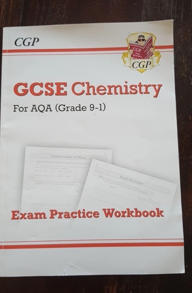 AQA OCR GCSE Chemistry CGP bundle- revision guide, exam practice workbook
