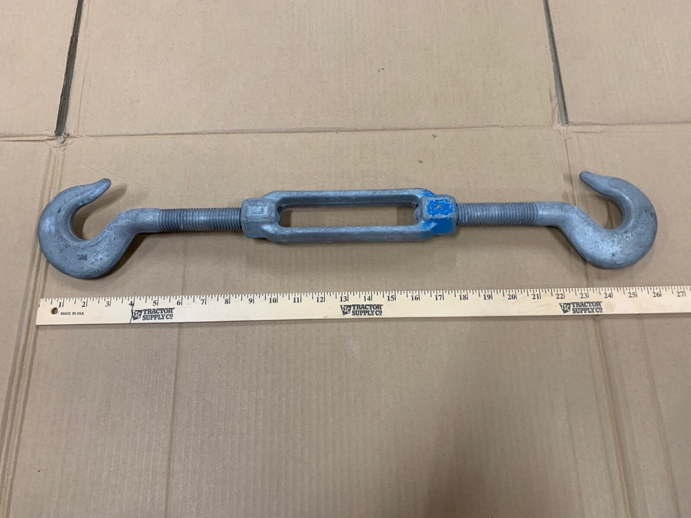 1” Turnbuckle - Double Hook