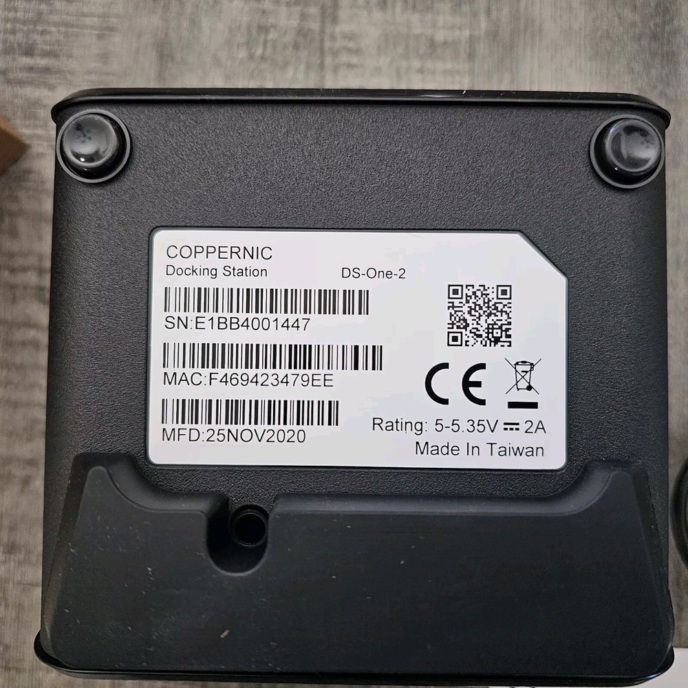 Coppernic DS-ONE-2 Single PDA Docking Station New in Box