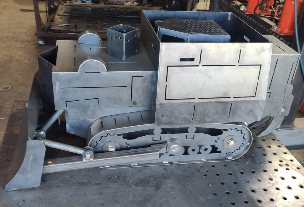 KILLDOZER FIRE PIT-MADE IN USA BY A SMALL BUSINESS