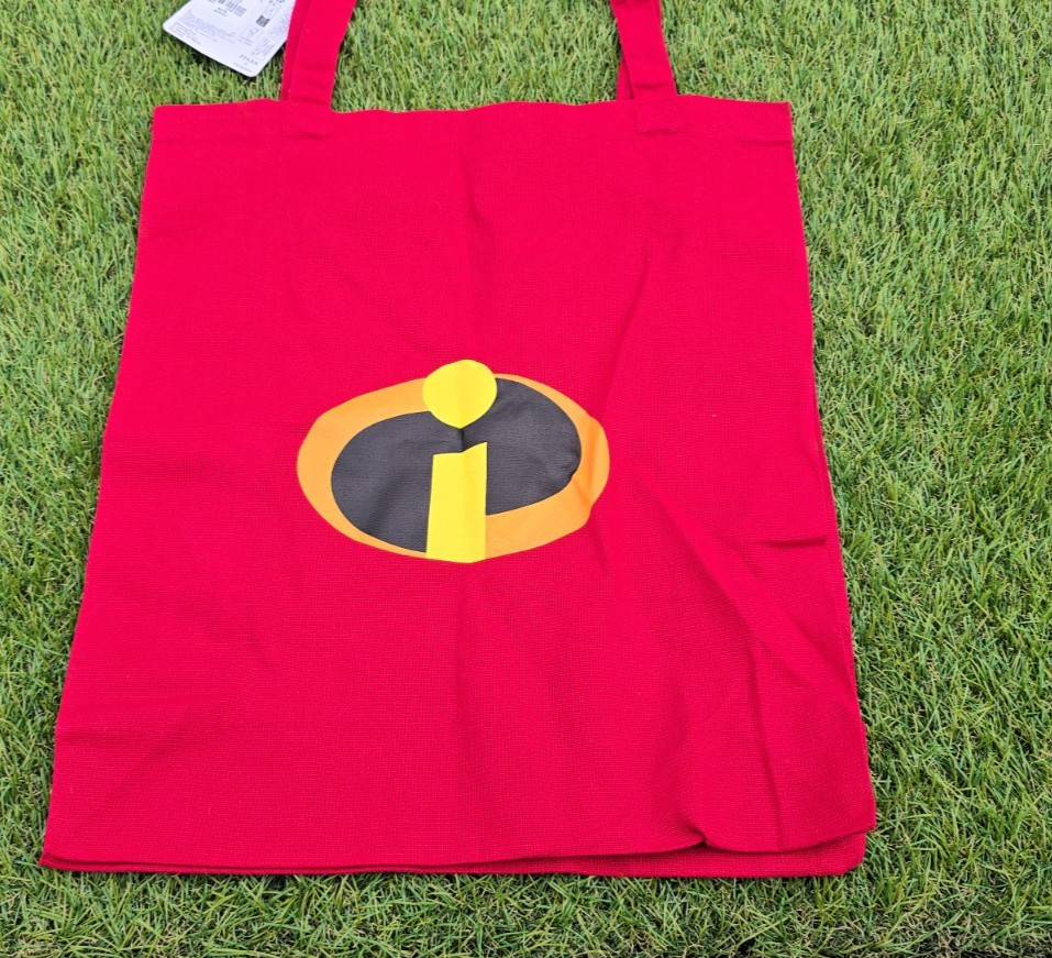 The Incredibles Primark Exclusive Tote Bag New with Tags Pixar Authentic Merch