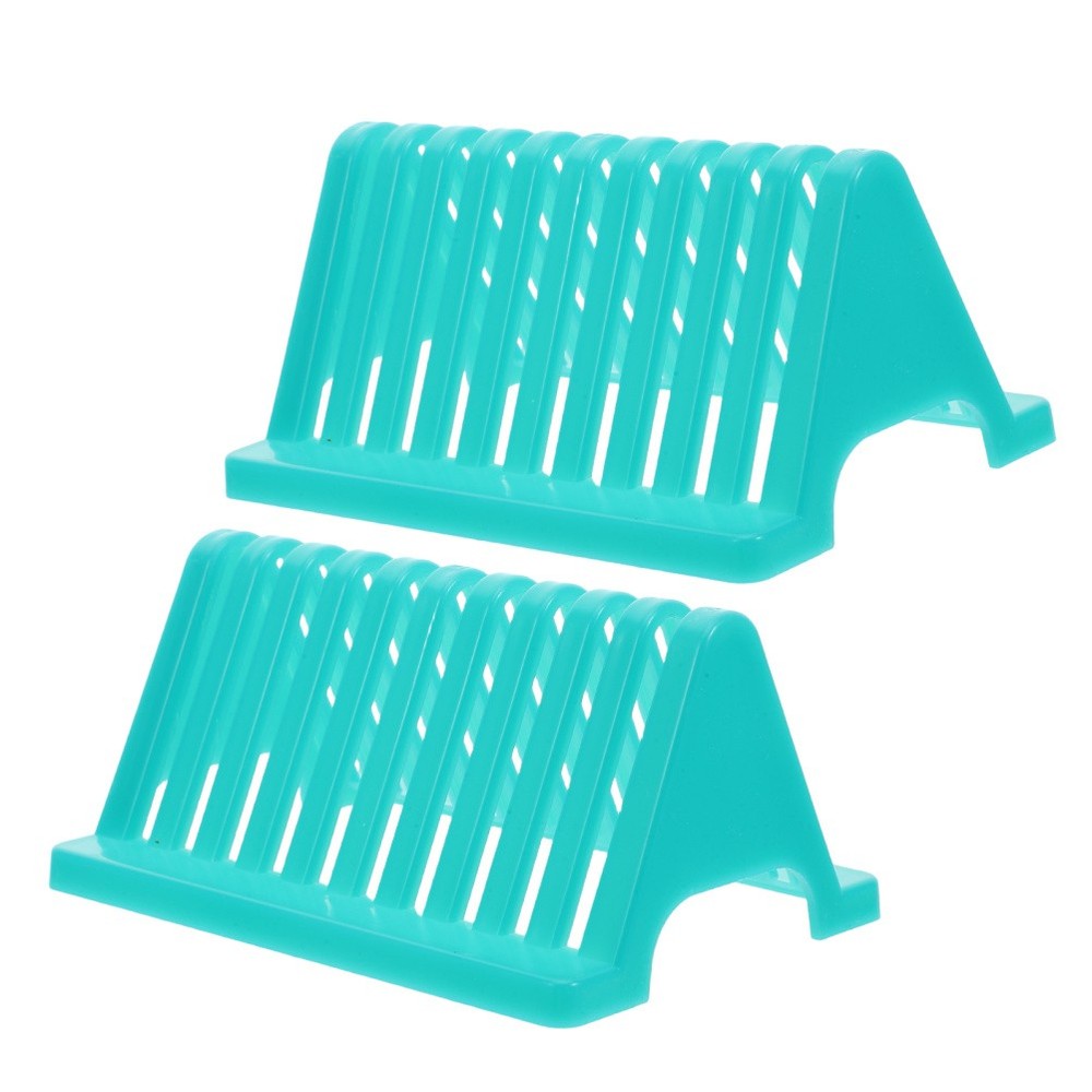 2 Pcs Drying Rack for Lab Glassware Laboratory Slide Tools Storage Equipment