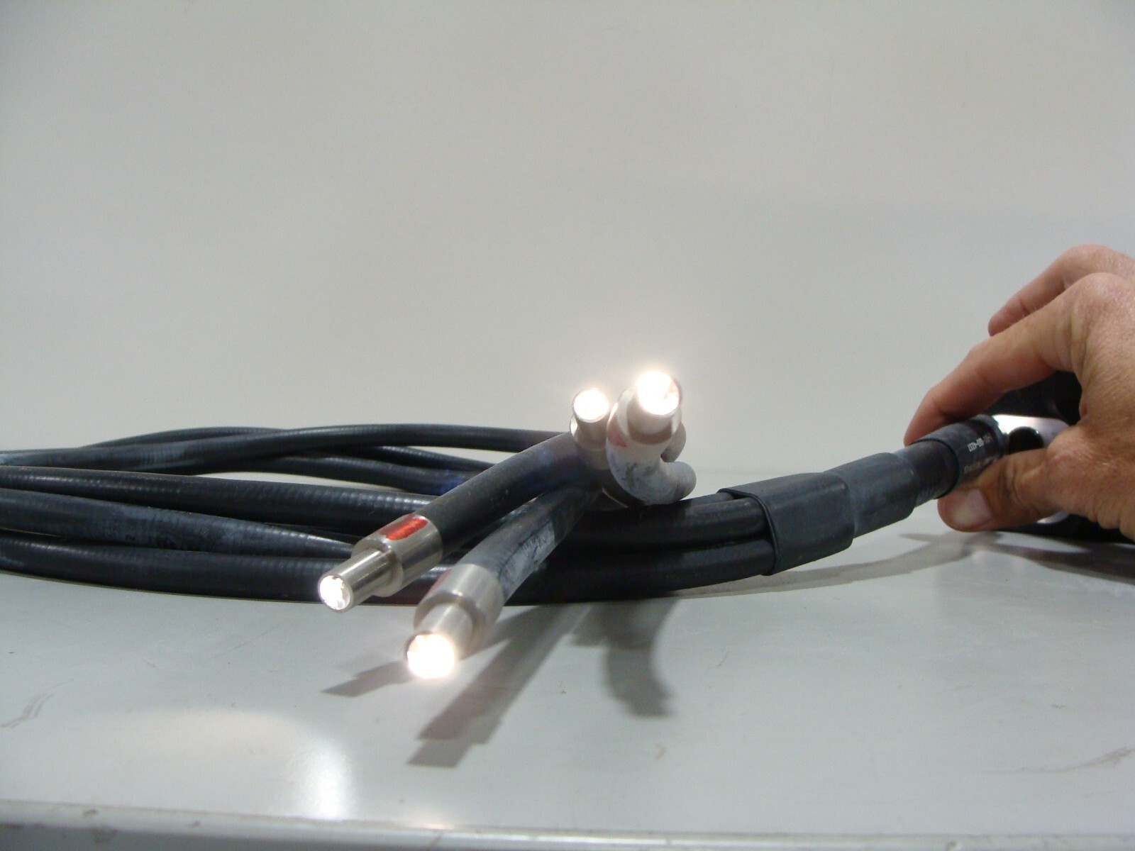 Dolan Jenner 48" Fiber Optic Light Cable 4-Way Quad Branch, 5/8" In, 5/16" Out