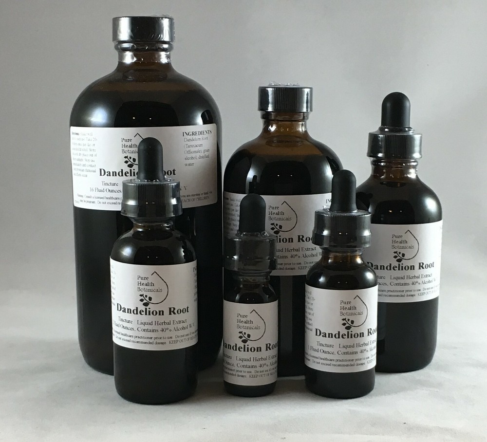 Dandelion Root Tincture, Extract, Cleanse/Detox, Multiple Sizes, Highest Quality