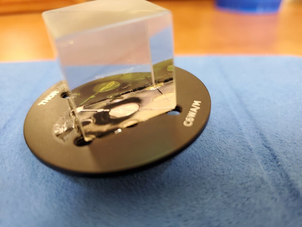 Thorlabs Beamsplitter Cube on C6WA/ M Platform