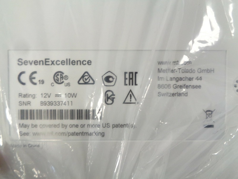 Mettler Toledo SevenExcellence Multiparameter Touch Panel. pH Meter
