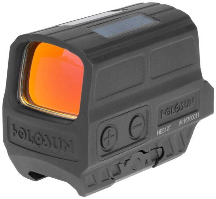 Holosun Enclosed Reflex Multi-Reticle Titanium Housing Red Dot Sight HE512T-RD