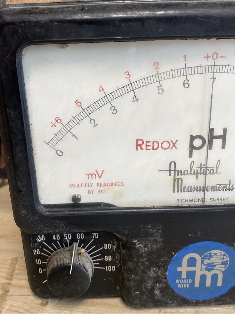 Redox PH Meter Vintage Analytical Measurements