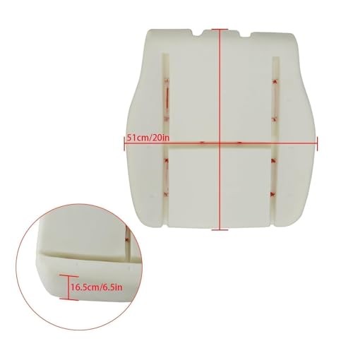 Driver Side Bottom Replacement Seat Foam Cushion Pad Compatible with Chevy
