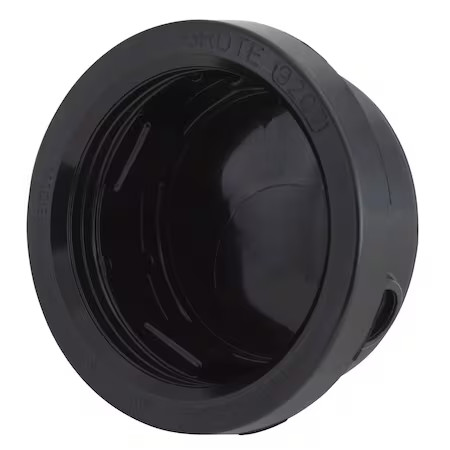 Grote 92070 Grommet, Closed Back, 2 1/2 In Id, Pvc