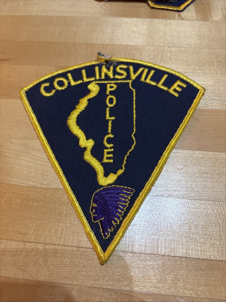 Collinsville Illinois Police Patch Used