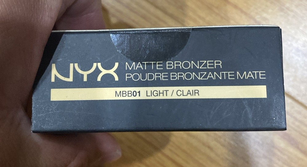 NYX Makeup Matte Bronzer #MBB01 Light - New Sealed