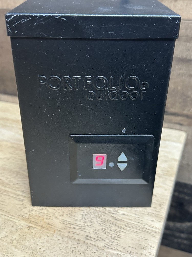 Portfolio 200W Outdoor Landscape Lighting Transformer 12V AC Digital Timer