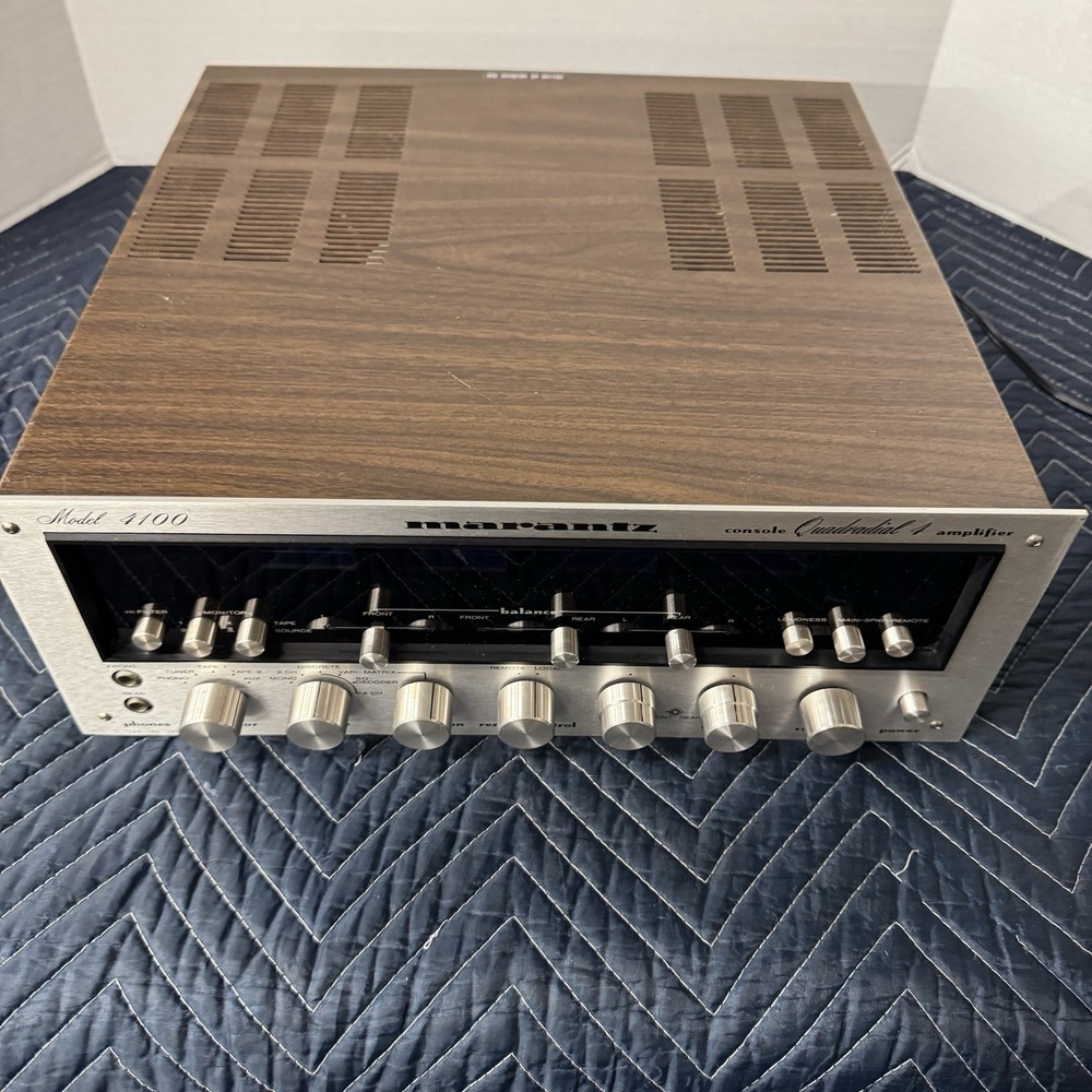 MARANTZ 4100 CONSOLE QUADRADIAL 4 AMPLIFIER - SERVICED - CLEANED - TESTED