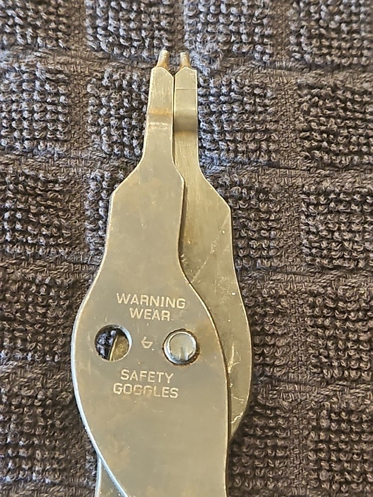 Snap-On Retaining Snap Ring Pliers Internal External Adjustable SRPC7000 Tool