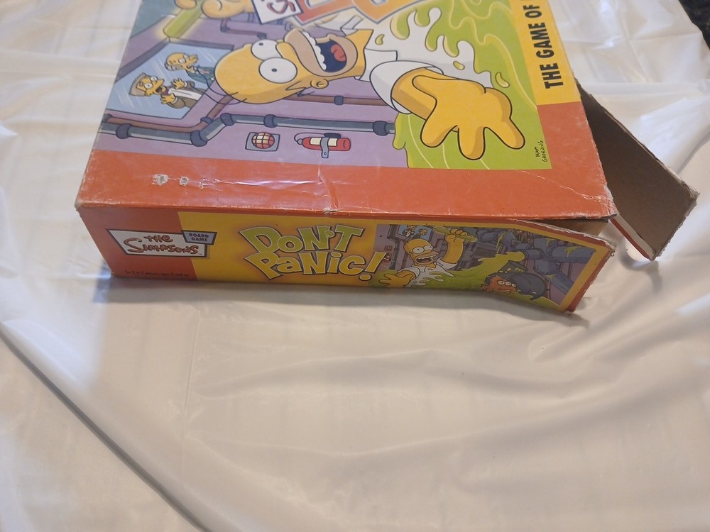 Don't Panic The Simpsons Board Game Complete