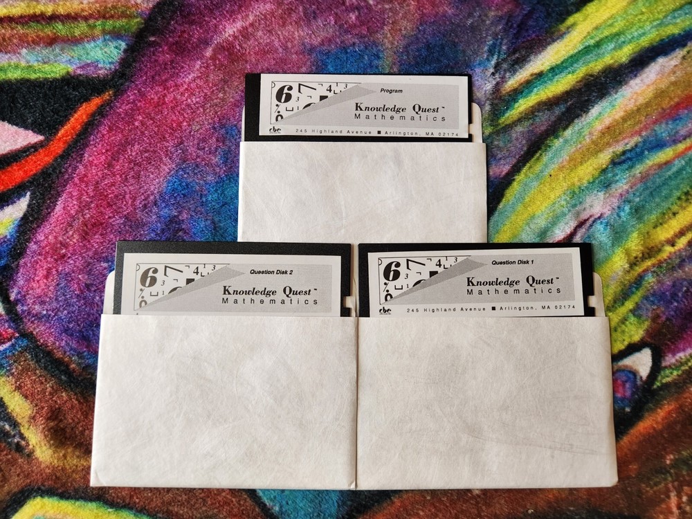 Knowledge Quest by CBE Services - Mathematics - Program & Questions Disks 1 & 2