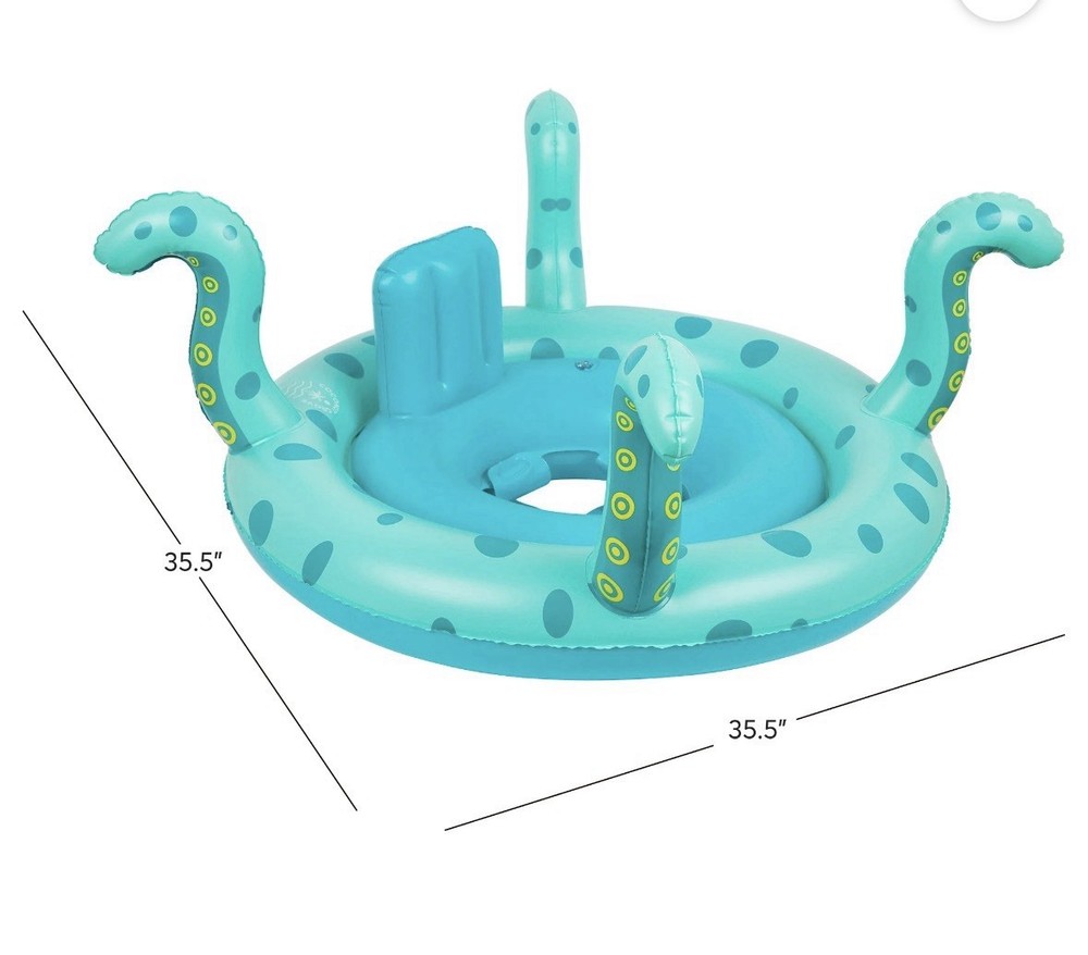 Coconut Grove Baby Float with Octopus Design