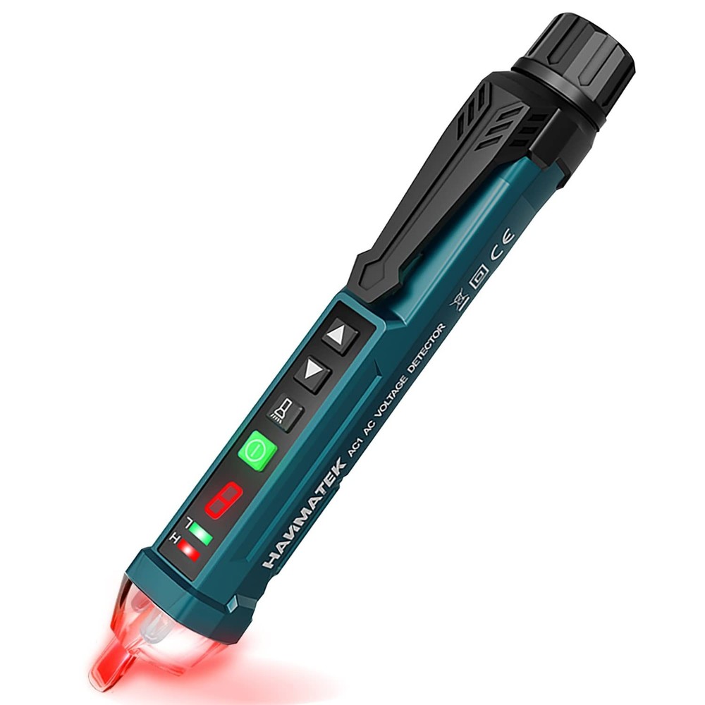Versatile Non-Contact AC Circuit Tester with Adjustable Sensitivity & LED Light