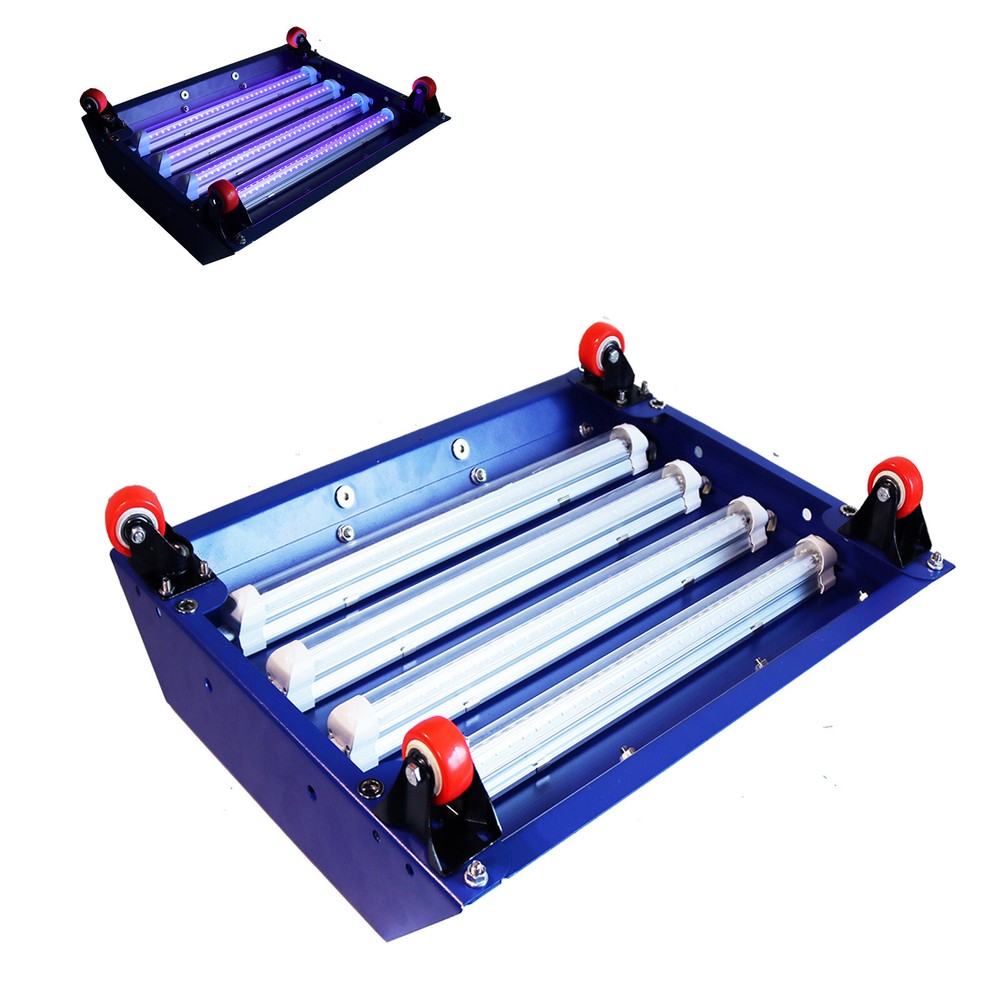 110V 11.8"*15.7" Movable LED Exposure Unit with Timer for Screen Printing DIY